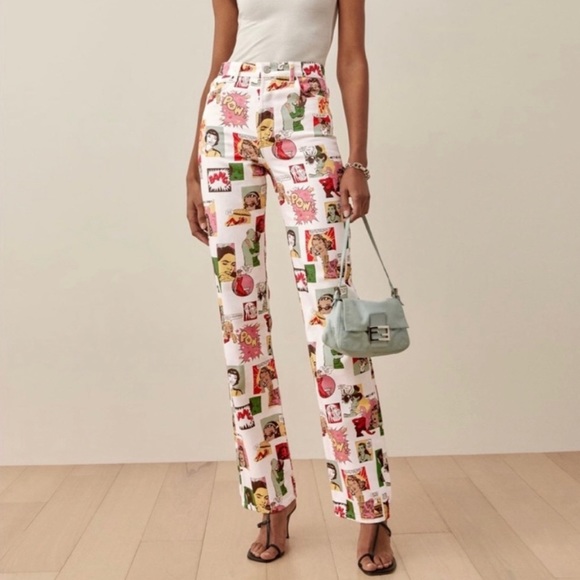 Reformation Denim - NWOT Reformation Comic High Rise Straight Long Jeans, Size 29